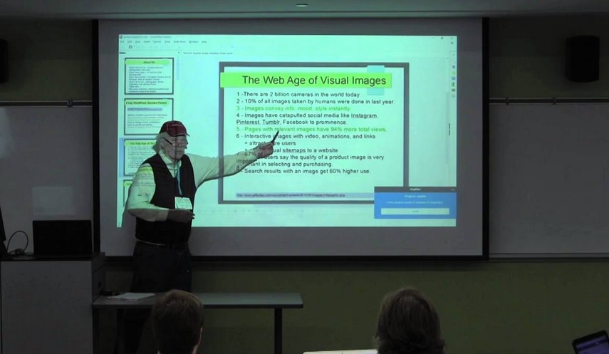 the web age of visual images, Jacques Surveyer